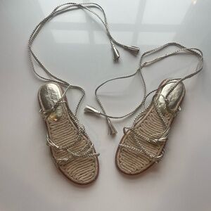 Sigerson Morrison Lace Up Sandals